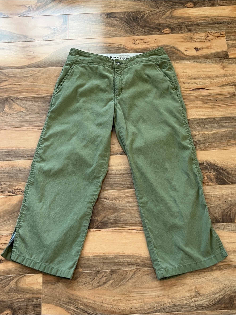 The North Face A5 Series Women’s 6 Green Crop Hiking Pants Outdoor Gorpcore